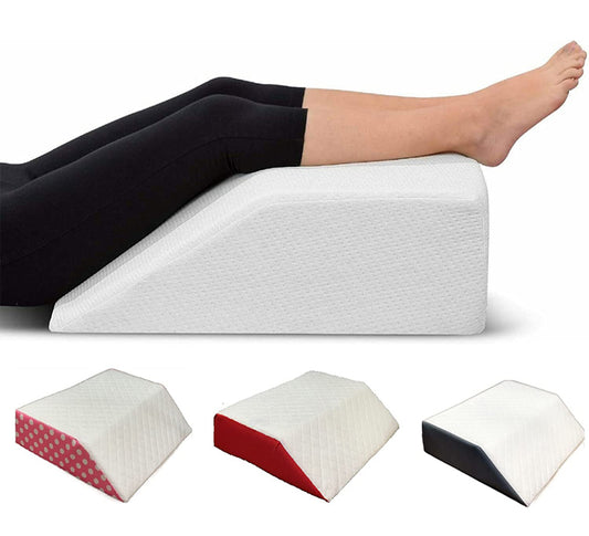 Leg Elevation Wedge Foot Rest Raiser Foam Support Cushion 60x50x15 CM