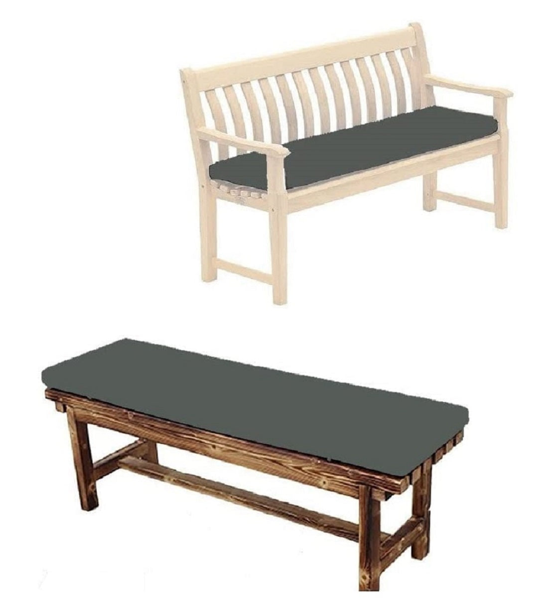 Indoor Outdoor 2 3 4 Seater Bench Pad Waterproof Garden Furniture Seat Cushion