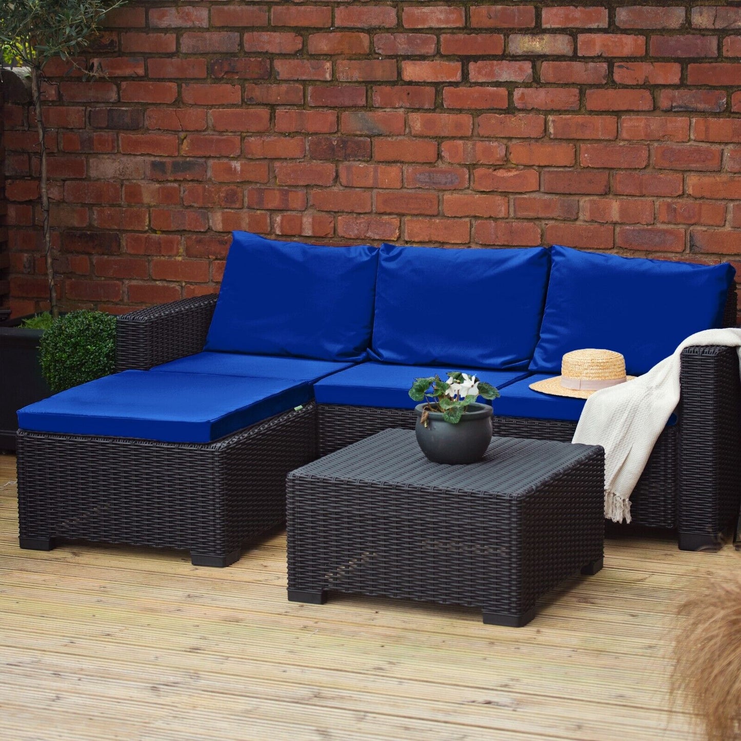 Garden Furniture Cushion Seat Pad Only For Keter Allibert California Rattan Furniture 1 2 3 4 Seater