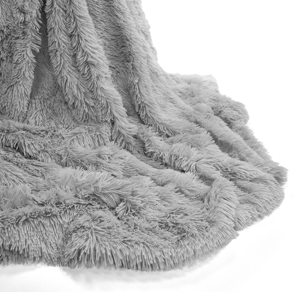 Luxury Cuddle Throw Blanket 100% Polyester Double Bed & Sofa Mink Throw 150 X 200 CM For All Seasons