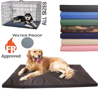 Dog Cat Pet Bed Cage Crate Mat Waterproof Mattress for Puppy Small Medium Large XL Dogs