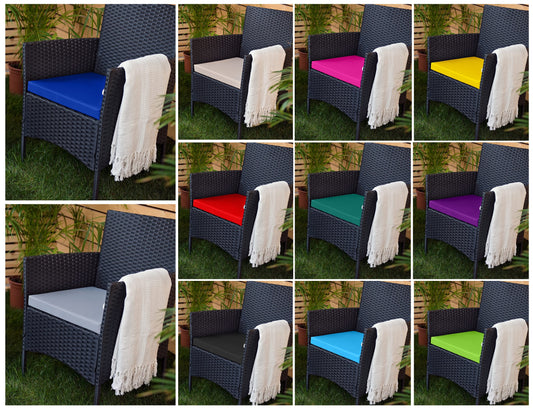 Patio Furniture Chair Padding Lightweight Durable Only Armchair Seat Pad