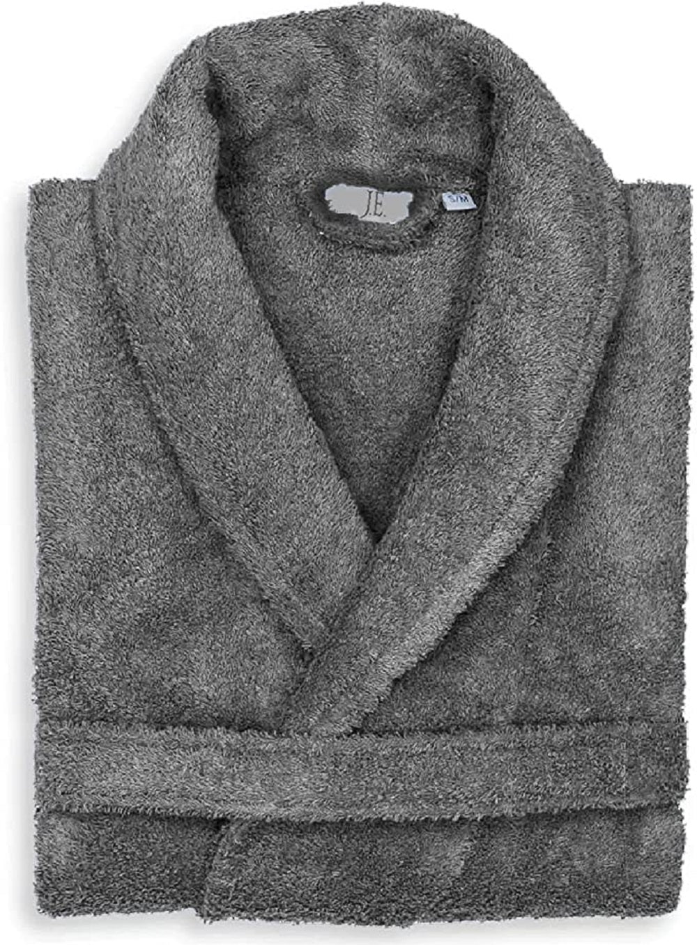 100% Egyptian Cotton Shawl Collar Extra Absorbent Unisex Bathrobe