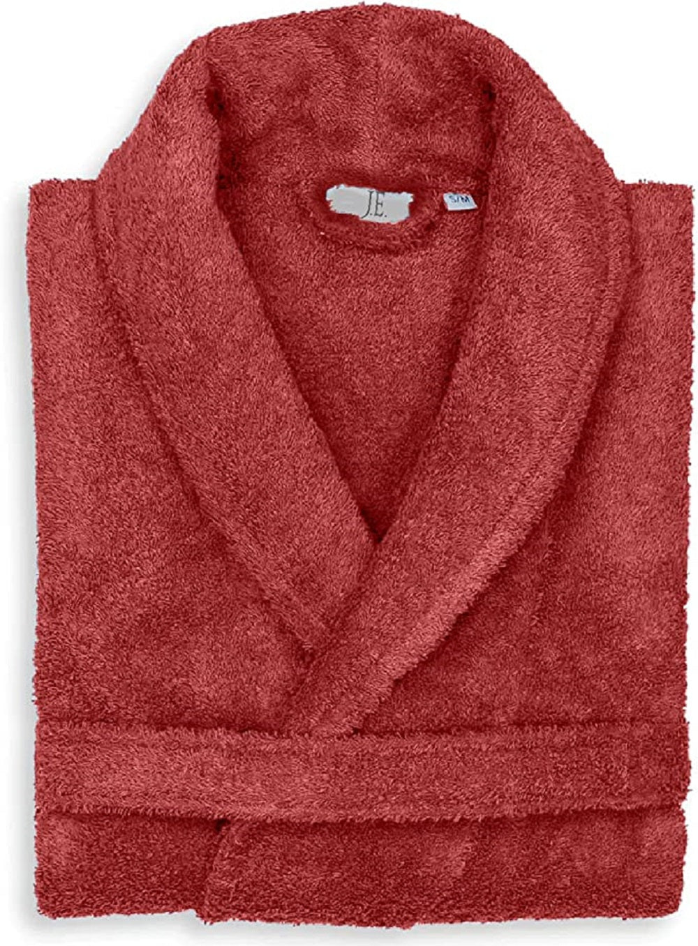 100% Egyptian Cotton Shawl Collar Extra Absorbent Unisex Bathrobe