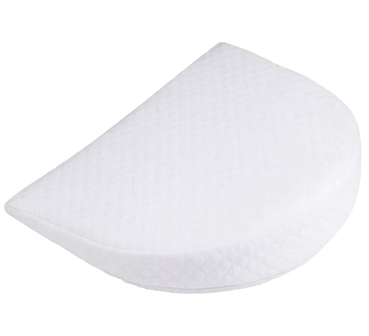 Baby Round Wedge Foam Pillow Anti Re-flux Colic Anti Choking Cushion 31x29x7.5 CM