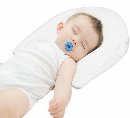 Baby Round Wedge Foam Pillow Anti Re-flux Colic Anti Choking Cushion 31x29x7.5 CM