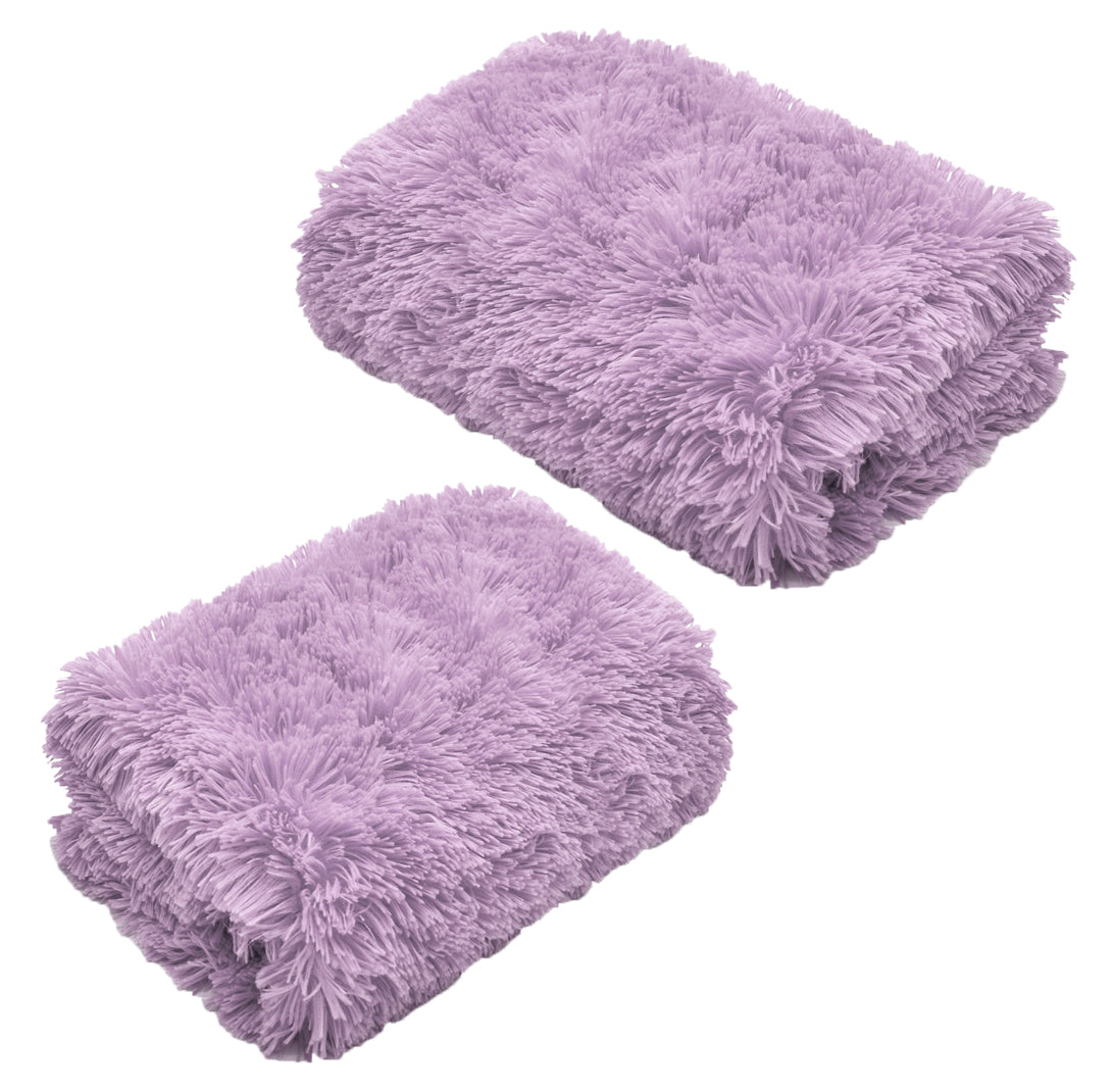 Luxury Cuddle Throw Blanket 100% Polyester Double Bed & Sofa Mink Throw 150 X 200 CM For All Seasons