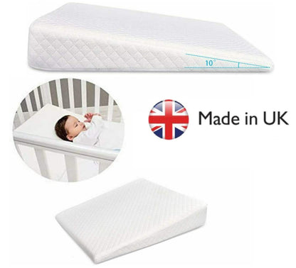 Baby Cot Wedge Pillow For Kids Boys Girls Best For Pram Crib Cot 60x33x7.5 CM